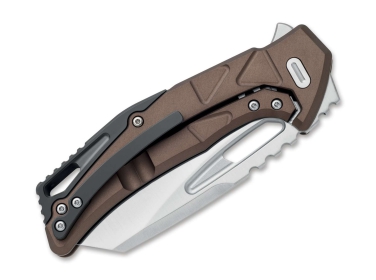 Fox Knives Kronos Aluminium Anodized Brown